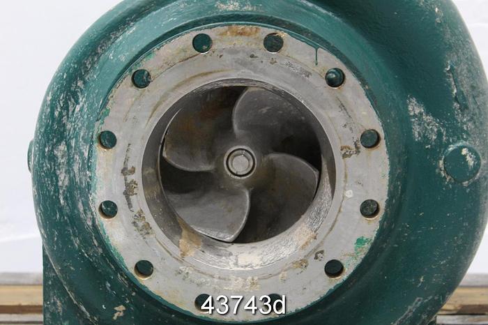 Used Goulds 3175 8x10x18 Pump, Stainless Steel Casing #43743