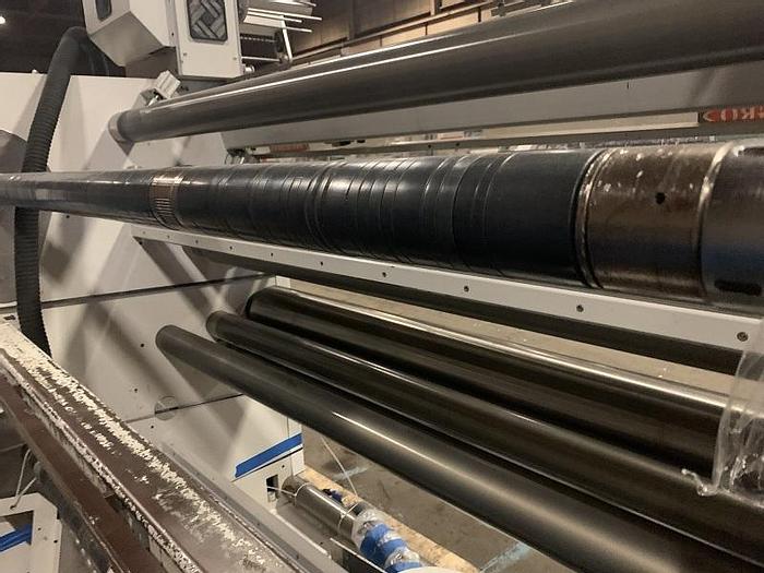 Used 62" ASHE DUPLEX CANTILEVERED SLITTER REWINDER