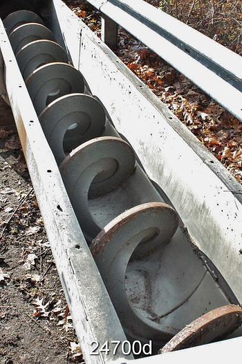 Used Thomas Conveyor Co 36' Mild Steel Screw, 16" Diameter #24700