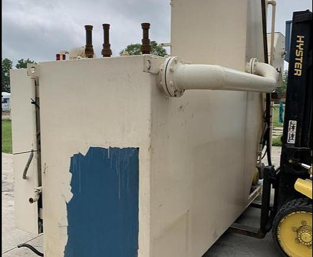 Used HYDROFLOW MODEL HSF-1500-G COOLANT FILTRATION SYSTEM FOR GRINDING SWARF