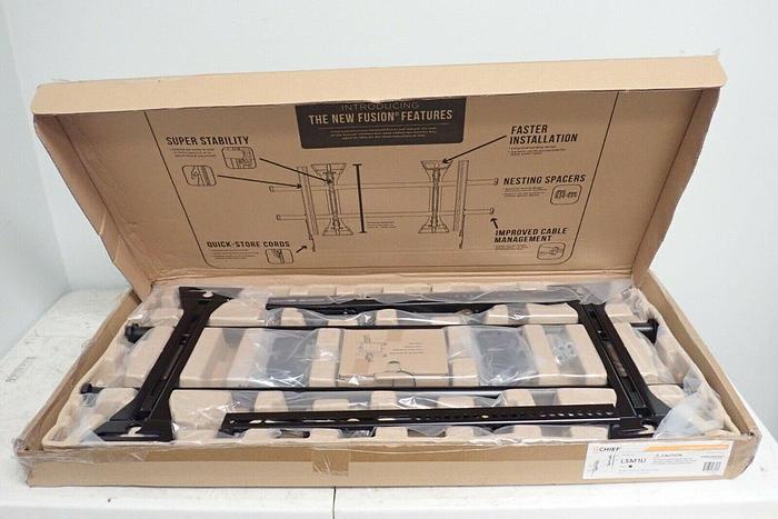 thumbnail image 2 of Chief Large Fusion Fixed Wall Mount For 37-67 Inch Screens – Black, Dell 952X8 2 of 4