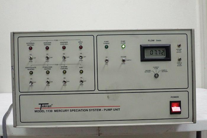 Used Tekran Model 1130 Mercury Speciation System - Pump Unit