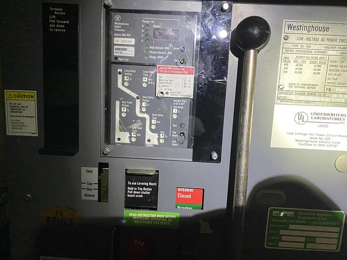 Used WESTINGHOUSE TRANSFORMER