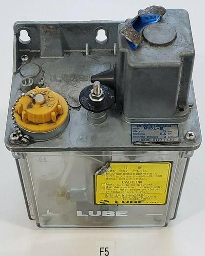 Used *PREOWNED* Lube MMXL-III Automatic Oil Lube Lubrication Pump Oiler 5.5CC 100A