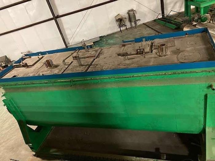 Used Mixer, Ribbon, 300 CF, Stainless Steel, Jacketed, Young, 30 HP #A744840