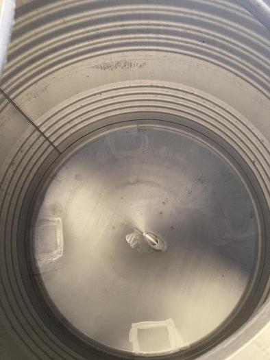 Used Sharpsville Container approximately 200 gallon/800 liter stainless steel portable tank