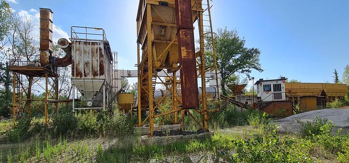 Usato Impianto di produzione di conglomerato bituminoso LORO & PARISINI essiccatore MARINI EMCC 160