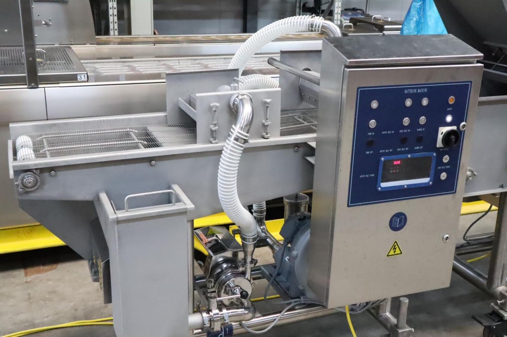 Used Hiwell battering and breading line