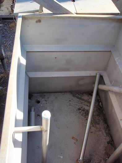 Used CIP, 2-Tank, 350 Gallon, S/st, Rectangular,, #S731534