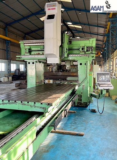 Used EUMACH DM 4000 VERTICAL MACHINING CENTER (DOUBLE COLUMN)