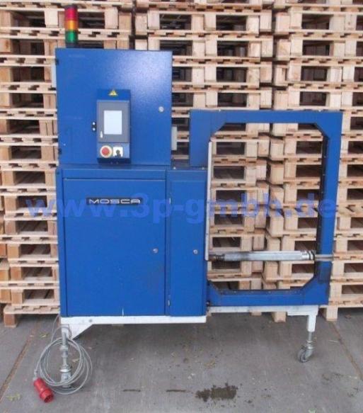 Used Mosca ROTRS41 automatic transit strapping 2004