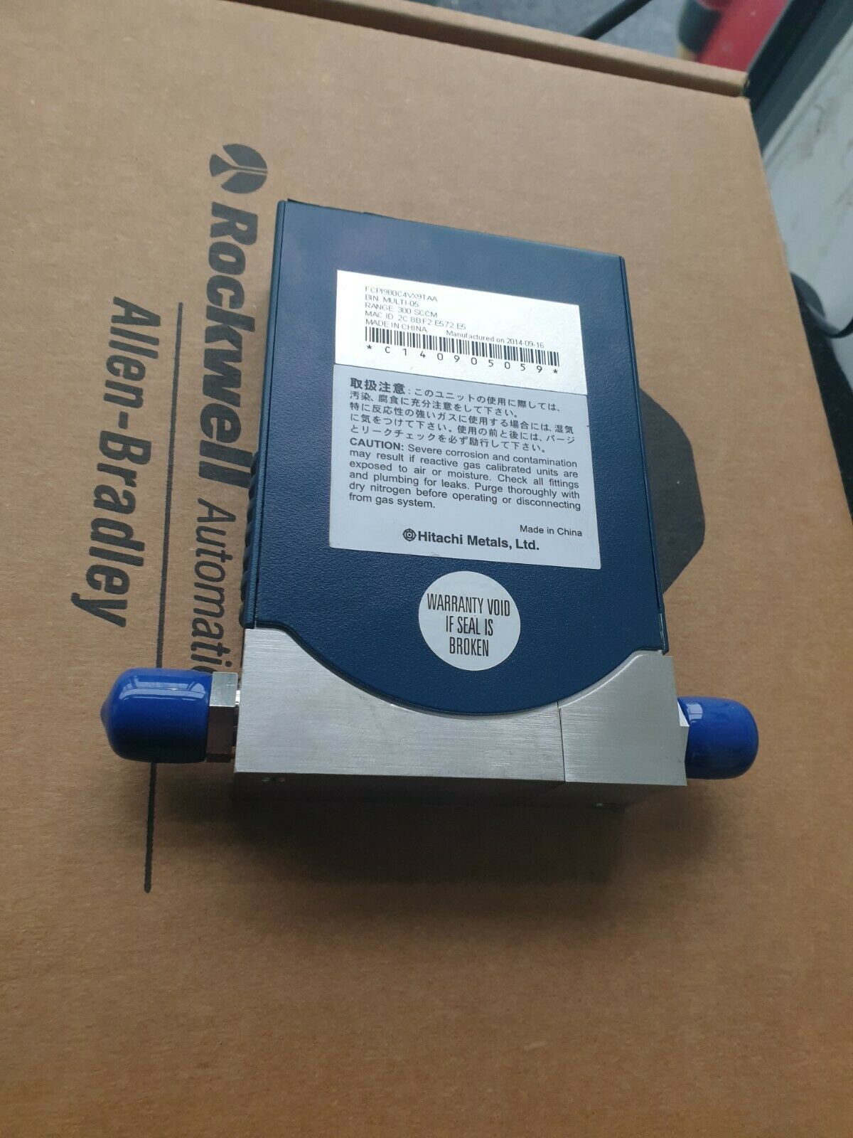 Used AERA 22-38021-00 FLOW CONTROLLER (rbd2.1b5)