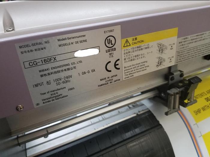 Used 2005 Mimaki CG160 - FX