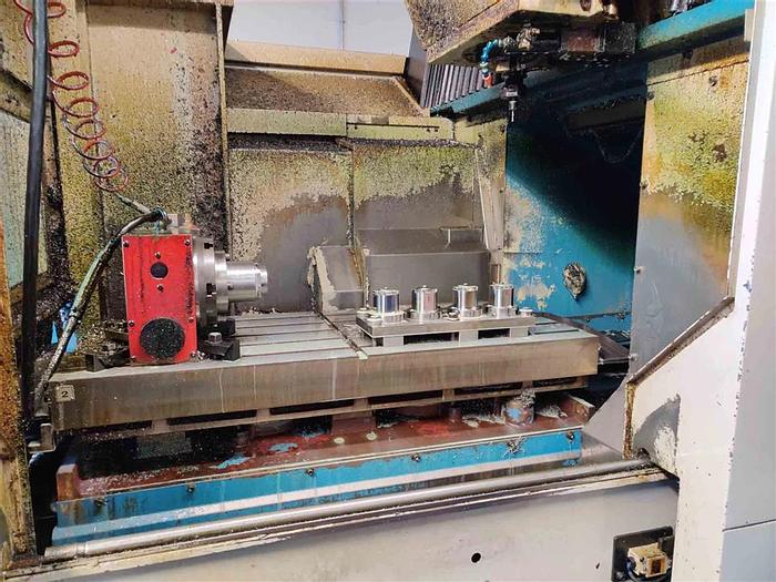 Used 1991 Mazak AJV25/404-Pallet Change