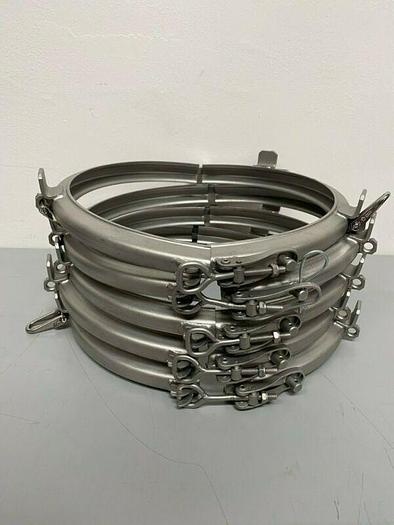 Used Stainless Steel Heavy Duty Double Pin 12" Clamp