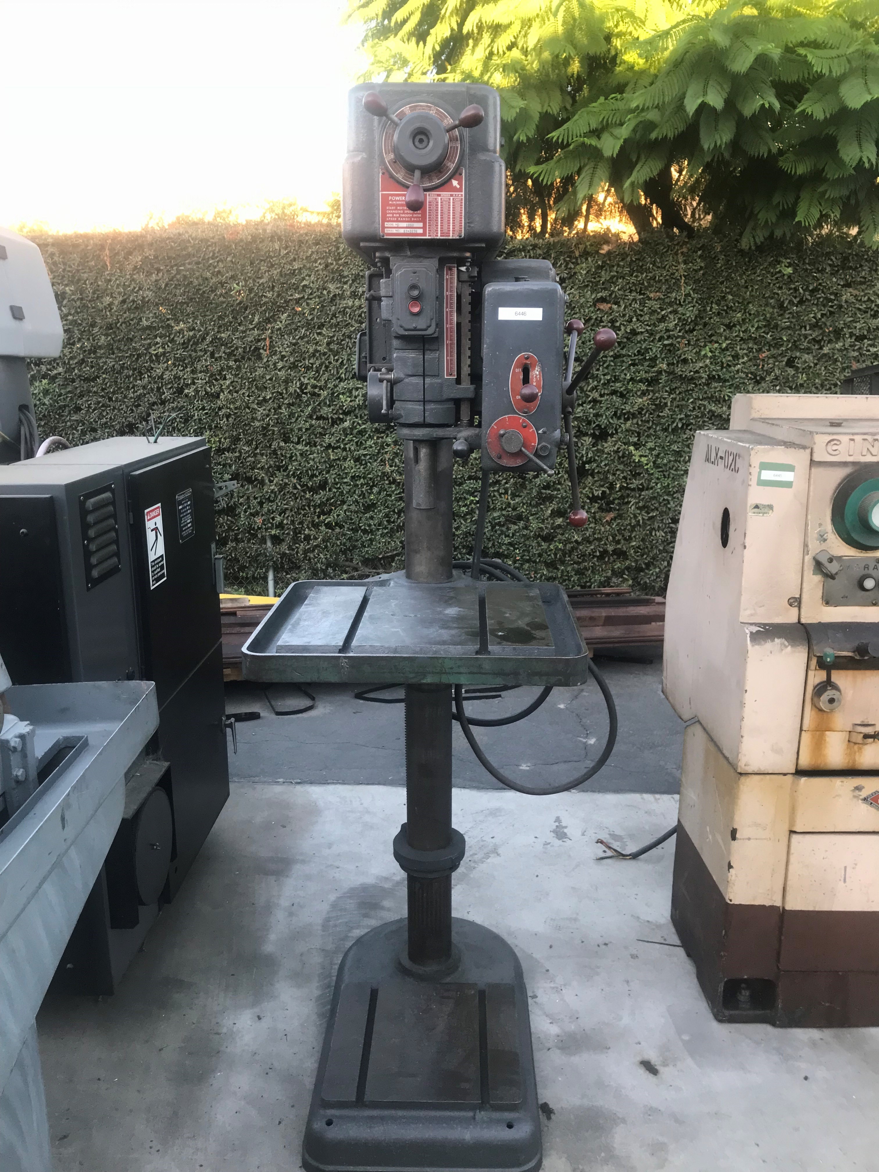 Used Powermatic 1200 Floor Drill Press 20" #6446 #1
