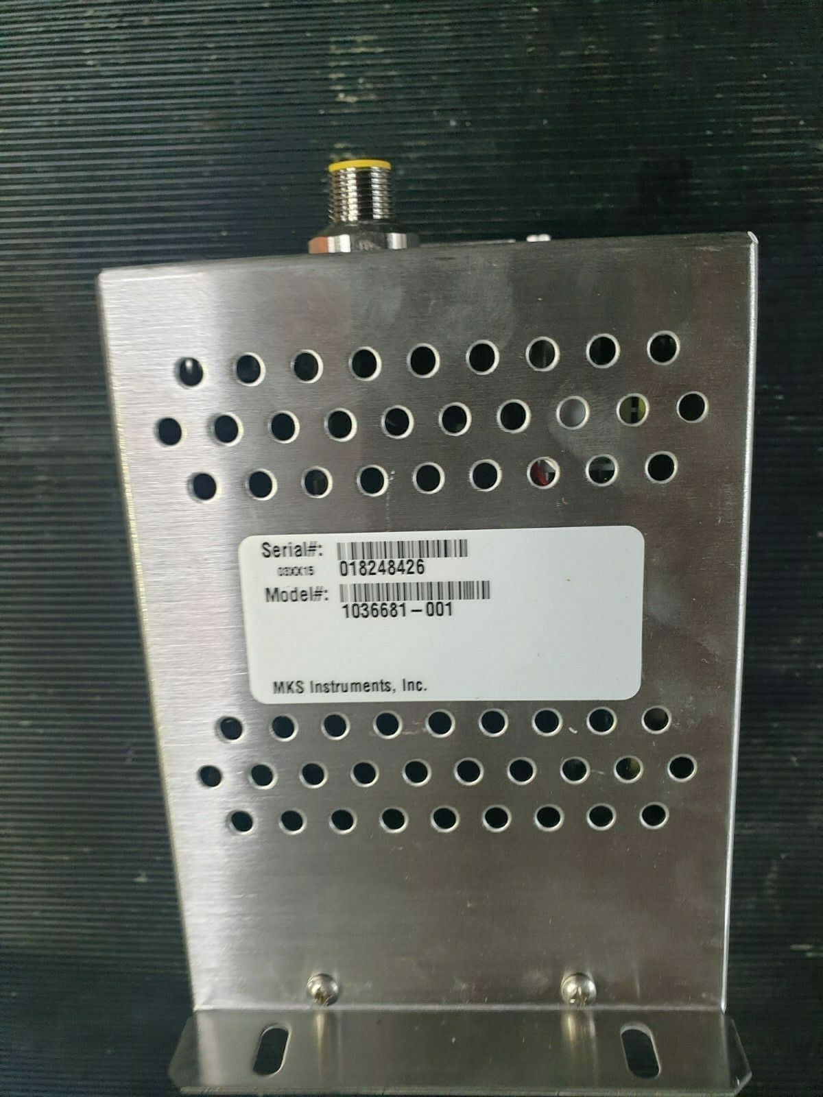 Used MKS INSTRUMENTS 1036681-001 High Speed ​​Exhaust Throttle Control Valve (rbd2.1b