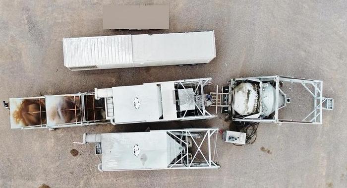 Used 2008 CEMCO Central Mix Portable Concrete Batch Plant