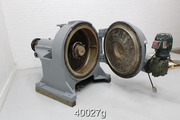 Used Beloit Jones DD4000 Refiner, 30" #40027