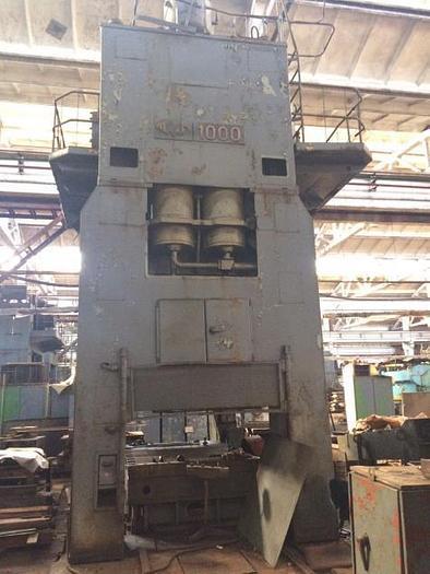 Used 1988 Voronezh KA3540,1000TN MECHANICAL SHEET STAMPING PRESS