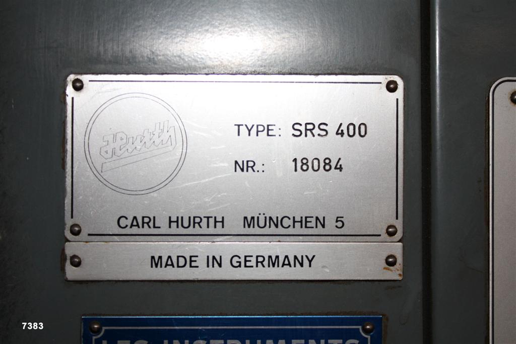 Usado HURTH SRS 400 Afiladora para engranajes #7383