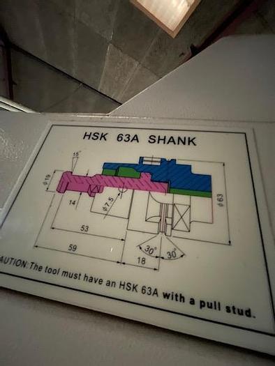 Used BRUGT VERTIKALT BEARBEJDNINGSCENTER FABRIKAT OLYMPIC SEIKI, MODEL S-650