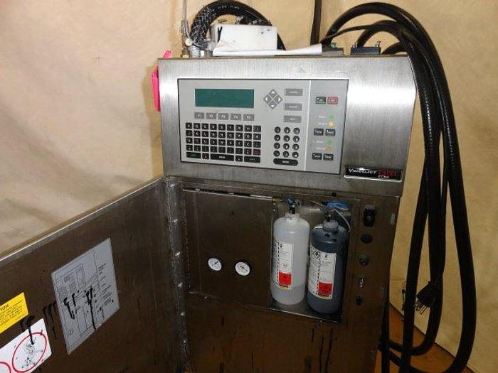 Used Videojet Dual Printhead Ink Jet Printer w/Stand; Md#Excel/273SE