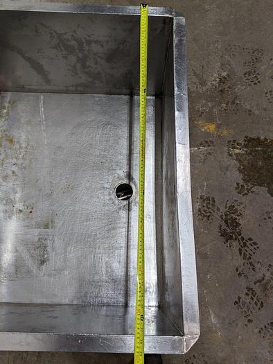 Used 80 Gallon Rolling Square Tank