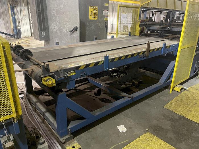 Used Bradbury "DOUBLE HIGH" & RAFTED ROLLFORMING LINE for AG Panel