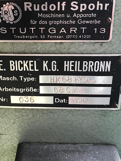 Gebraucht Bickel HK68 HYDR