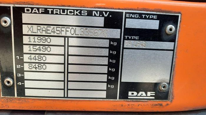 Gebruikt 2007 DAF - JOHNSTON FA LF45G12