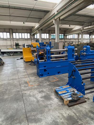 Used NOVASTILMEC 870x3mm S.S. Slitting Line (Used) #3631