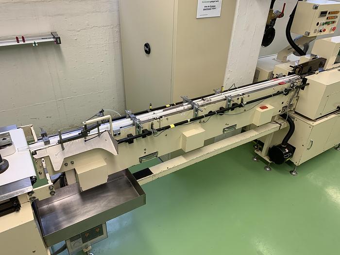 Used gebr. Horizontalschlauchbeutelpacklmaschine FUJI Type FW-3400 mit Chocoliner.