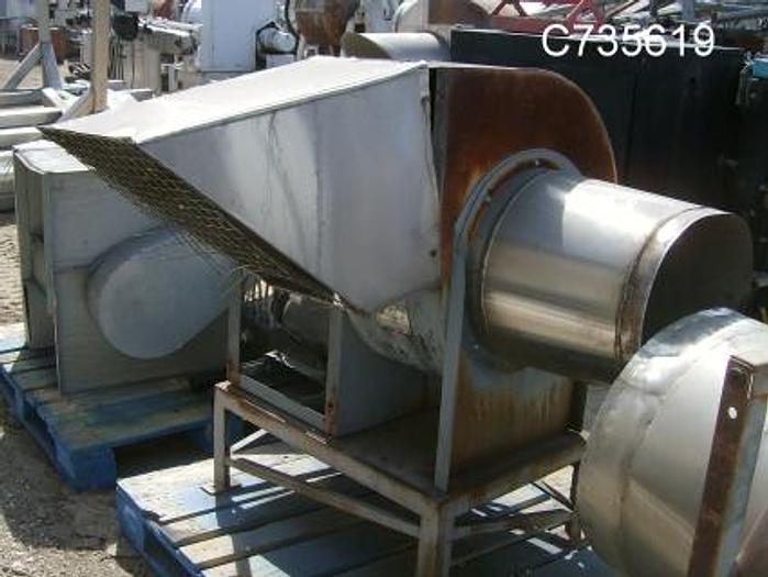 Used Blower, 2 HP, Fan, Dayton, Mdl 3C073A, C/st, 15" Dia, #C735619