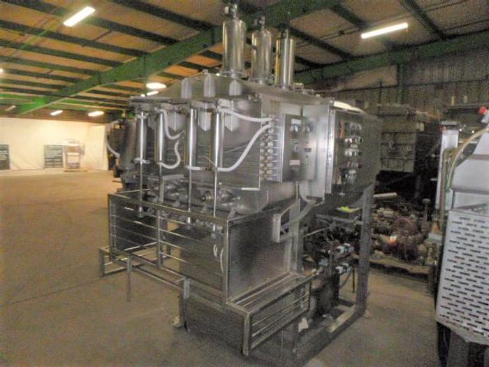 Used OHI Dual Shaft Paddle Blender w/Top CO2; Md#VB.5E