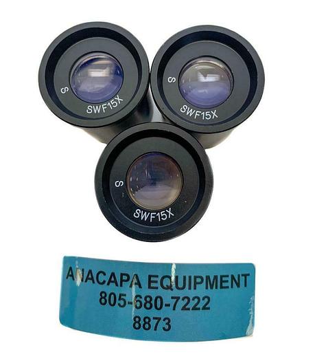 Used Meiji Techno MA503 SWF15X Super Widefield Eyepiece for EM Series Lot of 3 (8873)