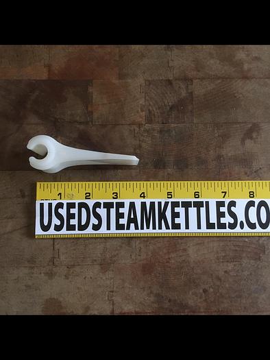 STEAM KETTLE SCRAPER BLADE, FITS POPULAR BRANDS LIKE: CLEVELAND, GROEN, HAMILTON, LEE, VULCAN & OTHERS !