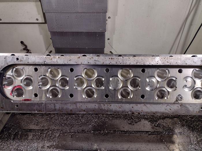 Used 2020 ROTTLER EM69HP 5-Axis CNC Cylinder Head Porting