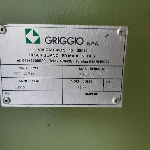 Used 1993 Griggio PF 430