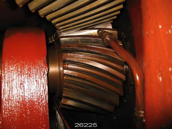 Used Beloit V600 Pulper Drive, Beloit V600,  Shark/Tridyne, From Model 5240 Pulper, 4.55/1 Ratio, 52" Rotor #26225