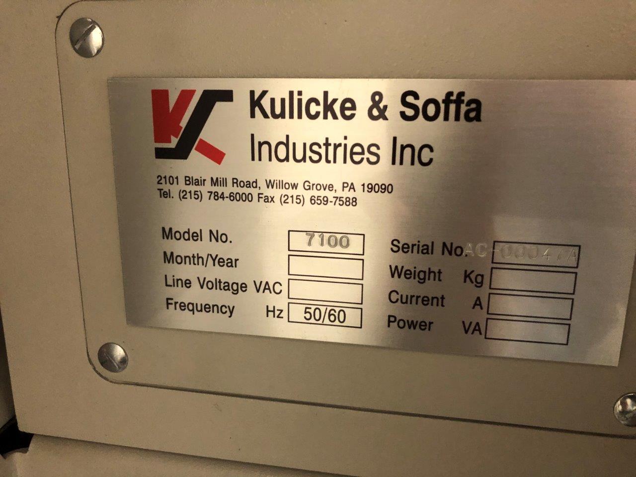 Used Kulicke & Soffe / ADT 7100 Dicing Saws (2 Sets)
