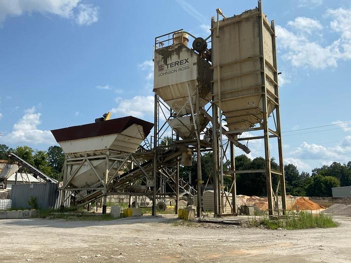 Used 2007 TEREX Bandit 12 Portable Concrete Batch Plant
