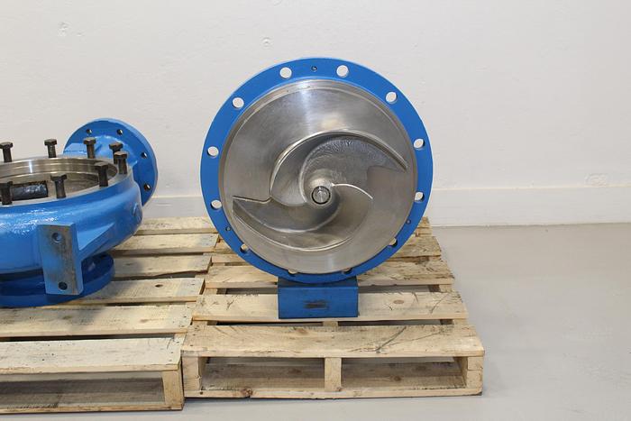 Used Goulds 3175 8x10x18 Pump, Stainless Steel Casing #43742
