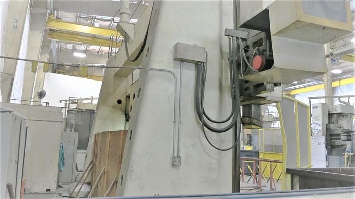 Used 1985 Toshiba 118" CNC VTL retrofit in 1997