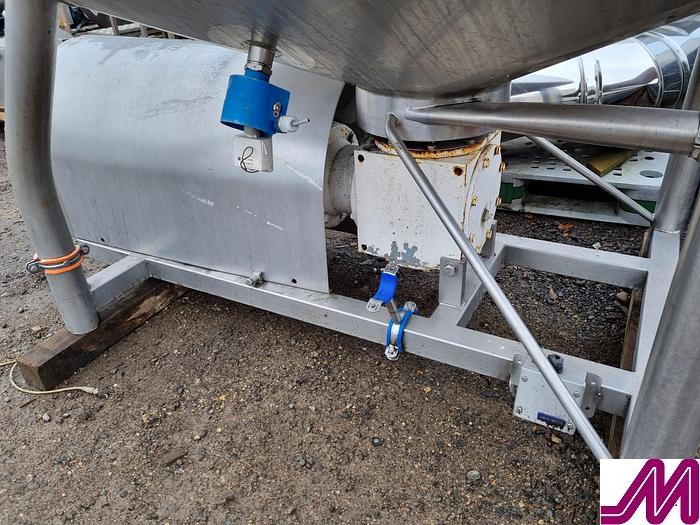 Used APV 1,000 Litre Stainless Steel Liquiverter with High Shear Mixer