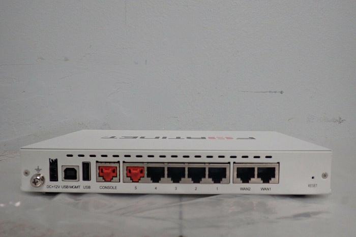 Used Fortinet Fortigate 40C FG-40C Firewall Adapter Network Security Appliance