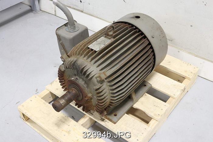 Used Toshiba B0504FLF10K 50Hp, 1750RPM, 575Volts AC Motor #32994