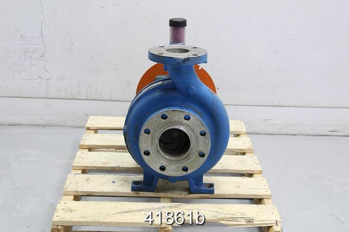 Used Goulds 3196 3x4x10 Pump, Stainless Steel Casing #41861