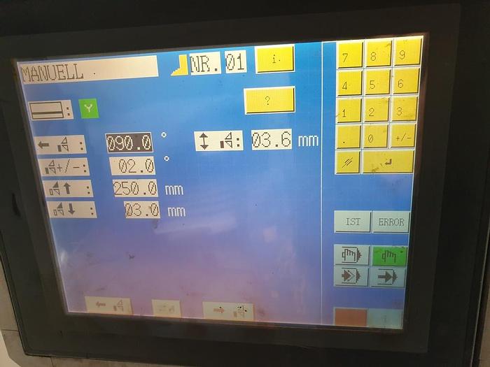 Gebraucht Motorische Schwenkbiegemaschine Fasti 212-32-5,0