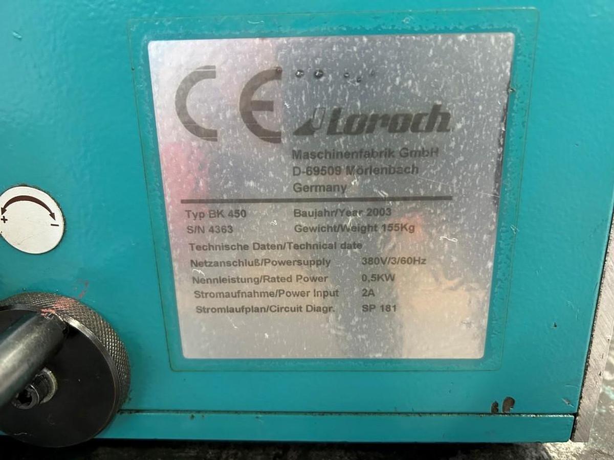 Gebraucht 2003 Loroch BK 450